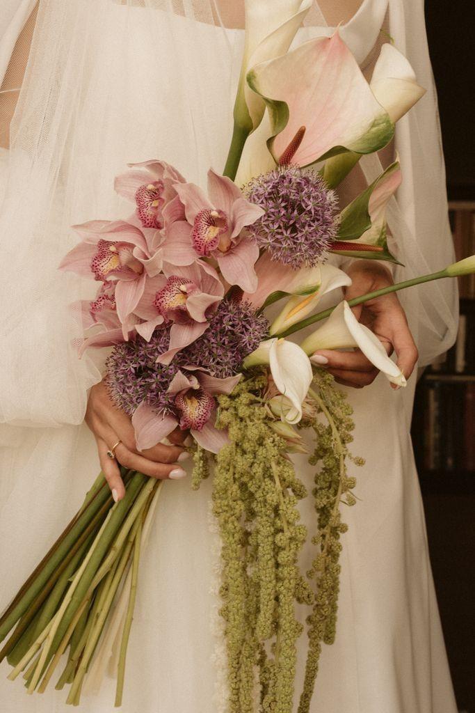 Grove Frame Portal workshop space where corporate flower arrangements are designed and prepared for business delivery